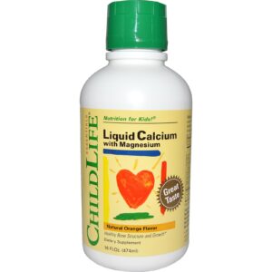 ChildLife Liquid Calcium with Magnesium — Natural Orange