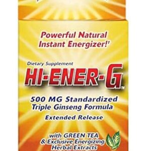 Hi-Ener-G Triple Ginseng 500 mg Tablet