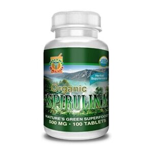Spirulina 500 MG Tablet