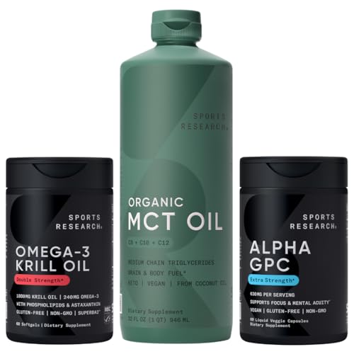 Sports Research Krill oil omega-3 630 mg