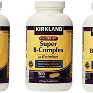 Kirkland Signature B Vitamins Tablet – 500 tablets