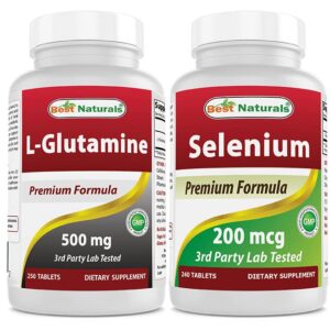 Best Naturals L L-Glutamine 500 mg