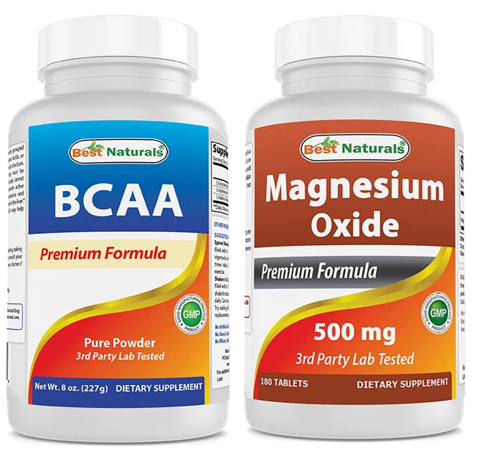 Best Naturals Magnesium oxide 500 mg Powder – 8 OZ