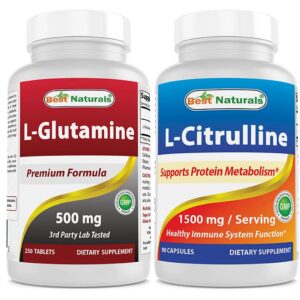 Best Naturals L L-Glutamine 500 mg