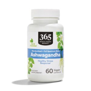 365 By Whole Foods Market, Ashwagandha – 60 count