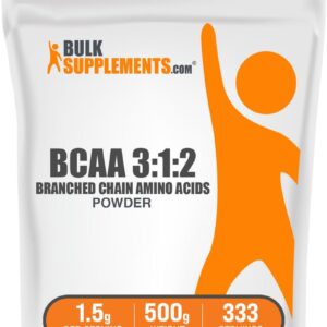 BulkSupplements.com BCAAs 1.5 g Powder – 1.5 g