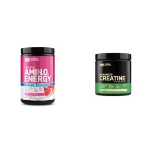 Optimum Nutrtion Bundle: Creatine monohydrate Powder – 60 servings