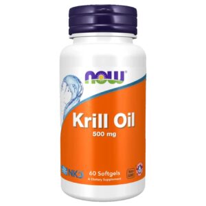NOW Foods Krill oil omega-3 500 mg Softgel