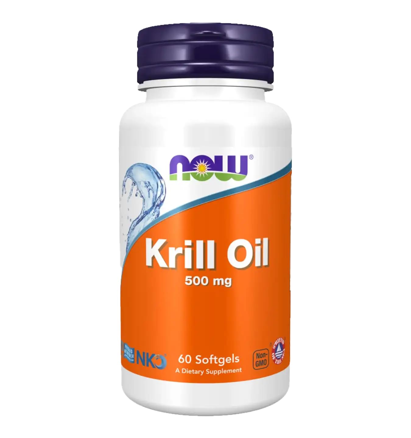 NOW Foods Krill oil omega-3 500 mg Softgel