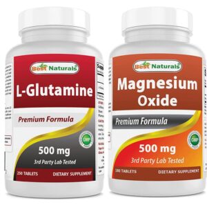 Best Naturals L Magnesium oxide 500 mg