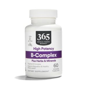 365 by Whole Foods Market, B Vitamins Tablet – 60 tablets