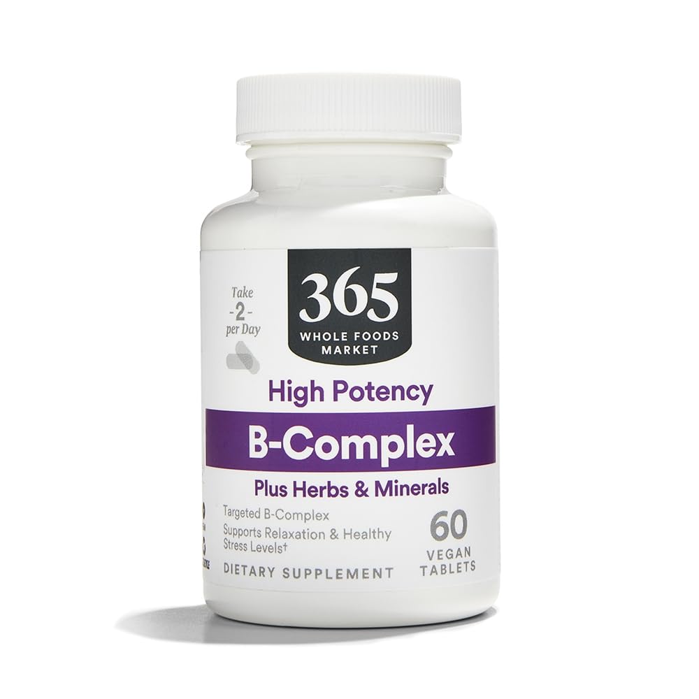365 by Whole Foods Market, B Vitamins Tablet – 60 tablets