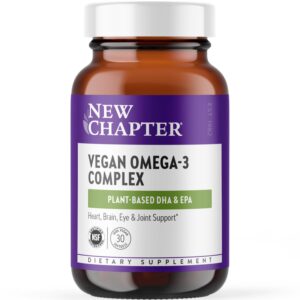 New Chapter Algal omega-3 Softgel – 30 softgels