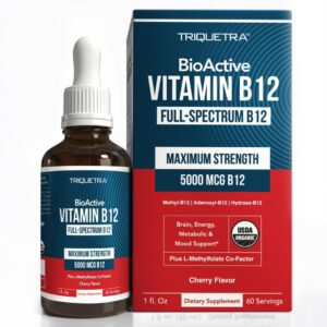 BioActive Vitamin B12 (methylcobalamin) 5000 mcg Liquid