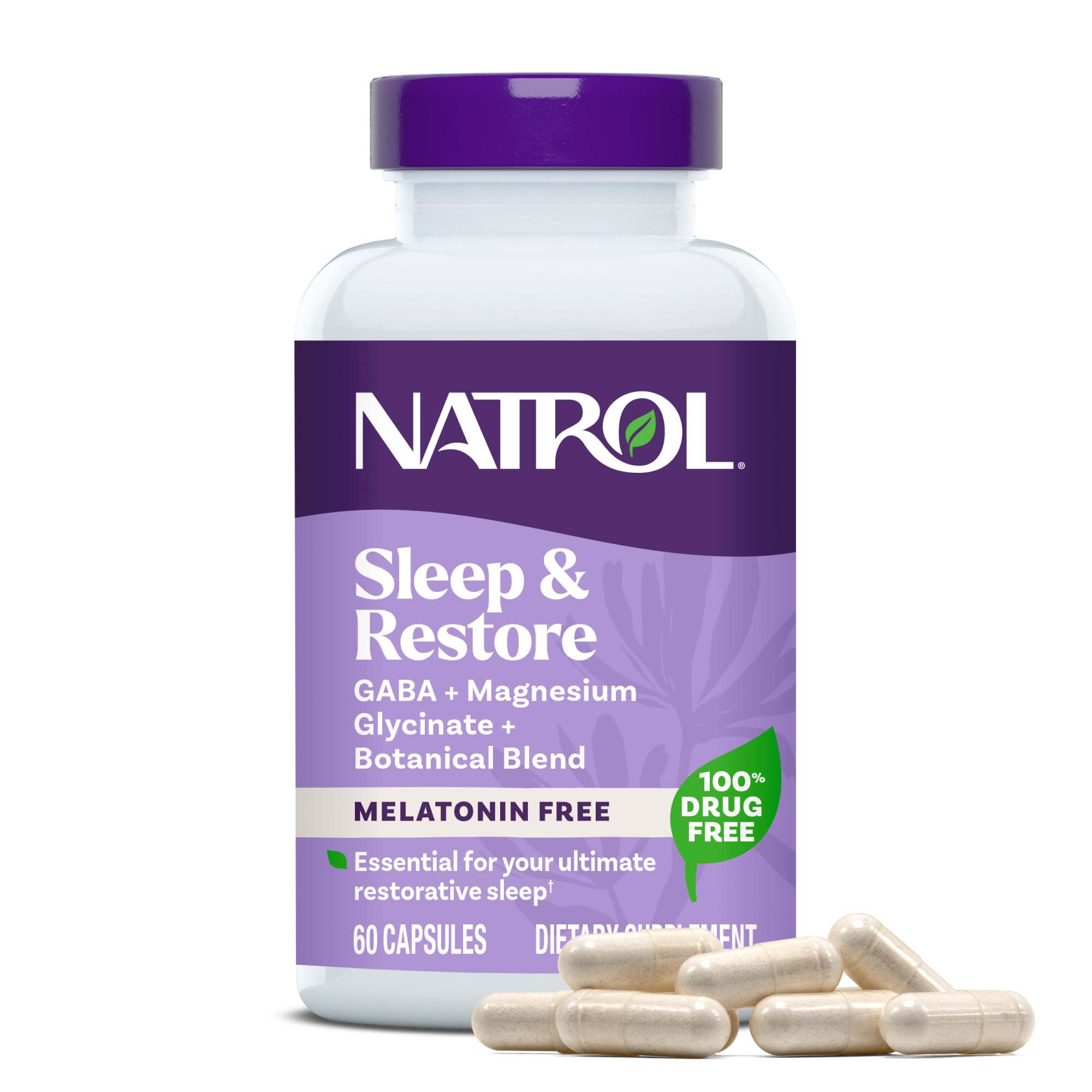 Natrol Magnesium glycinate/bisglycinate 100 mg Capsule