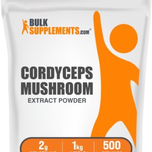 BulkSupplements.com Cordyceps mushroom 2 g Powder – 2 g