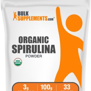 BulkSupplements.com Spirulina 3 g Powder – 3 g