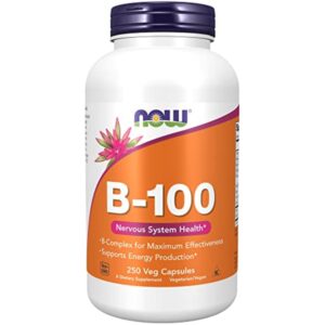 NOW Supplements B Vitamins Capsule – 250 capsules