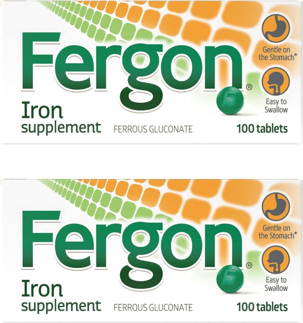 Fergon Iron 27 mg Tablet – 100 tablets