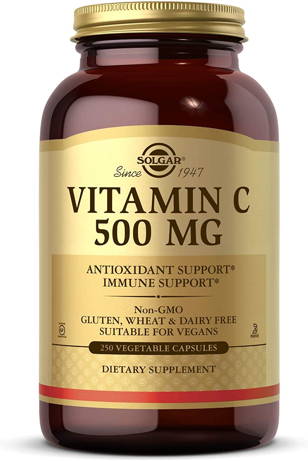 Solgar Vitamin C 500 mg Capsule – 250 capsules
