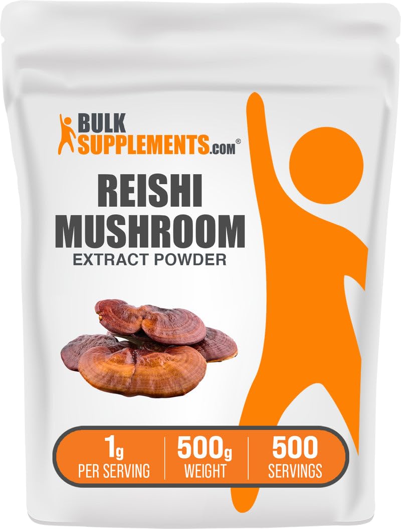 BulkSupplements.com Reishi mushroom 1 g Powder – 1 g