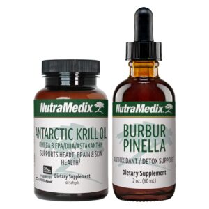NutraMedix Brain Support Bundle – Krill oil omega-3 Softgel