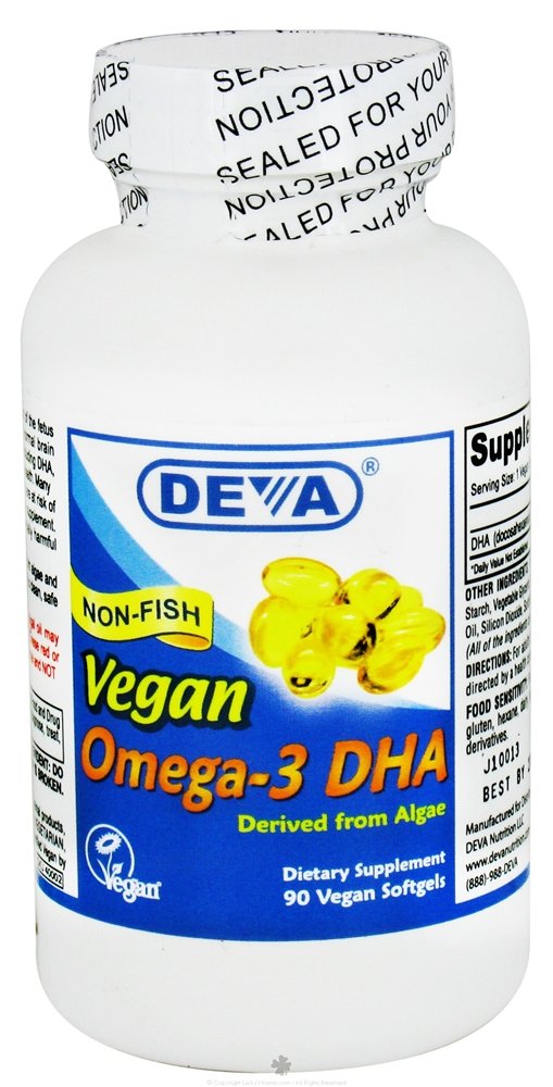 Deva Vegan Algal omega-3 200 mg Capsule – 90 capsules