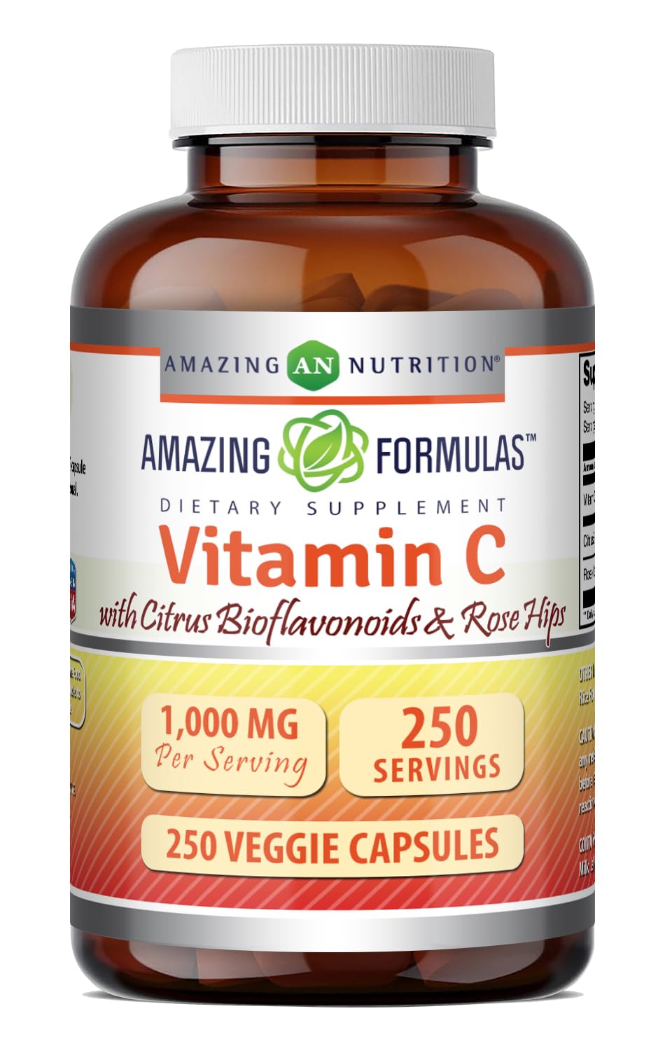 Amazing Formulas Vitamin C 1000 Mg Capsule – 250 capsules