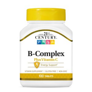 21st Century B Vitamins Tablet – 100 count