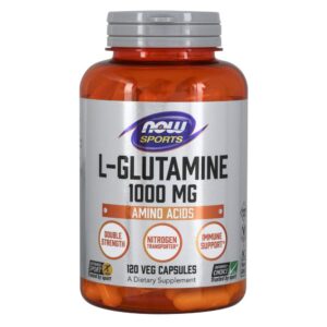NOW Foods L-Glutamine Capsule – 120 capsules