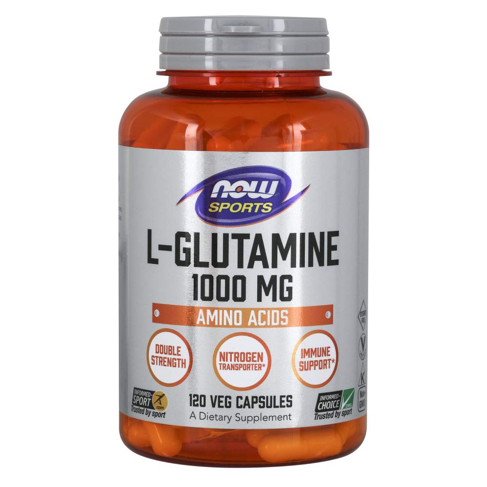 NOW Foods L-Glutamine Capsule – 120 capsules
