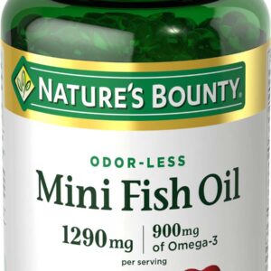 Nature’s Bounty Fish oil omega-3 Softgel