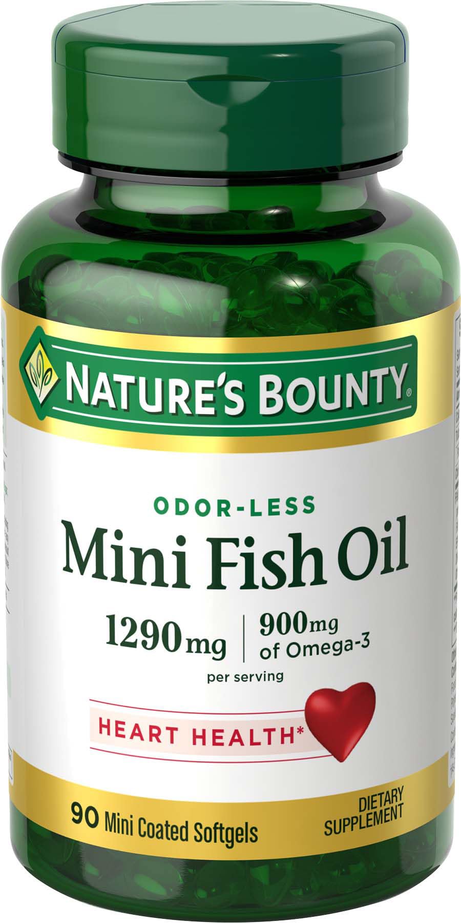Nature's Bounty Fish oil omega-3 Softgel