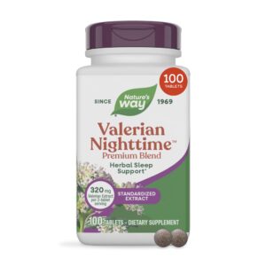 Nature’s Way Valerian Tablet – 100 tablets