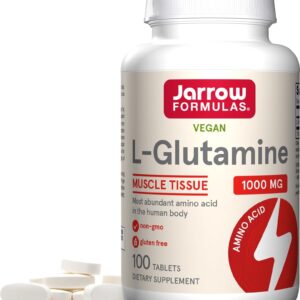 Jarrow L L-Glutamine 1000 mg Tablet – 100 tablets
