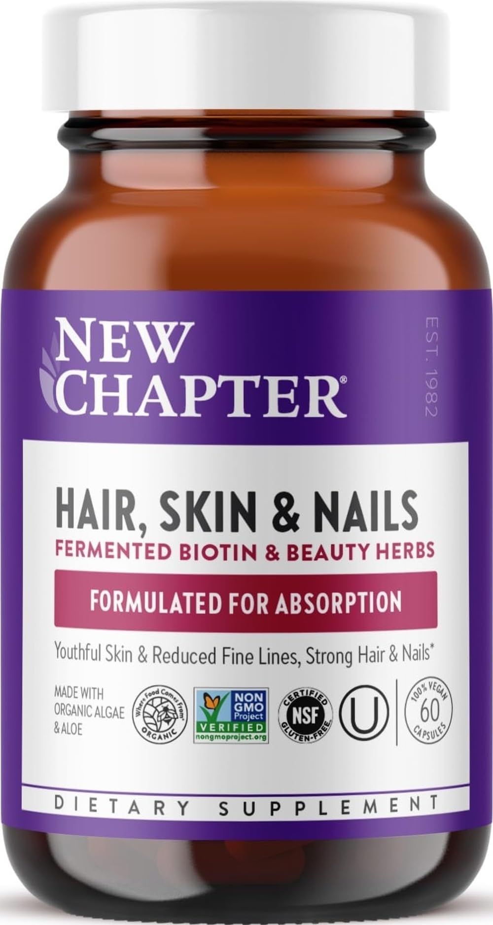 New Chapter Biotin – 60 count