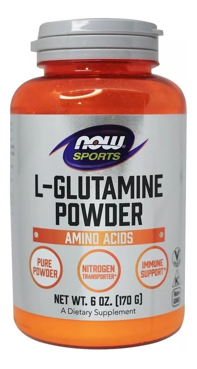 NOW Foods L-Glutamine Powder – 6 oz