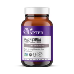 New Chapter Magnesium glycinate/bisglycinate 325 mg Tablet – 60 tablets