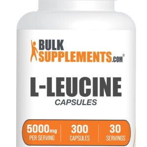 BulkSupplements.com BCAAs 5000 mg Capsule – 300 capsules