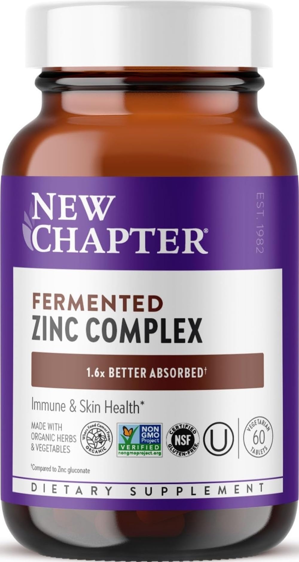 New Chapter Zinc – 60 count