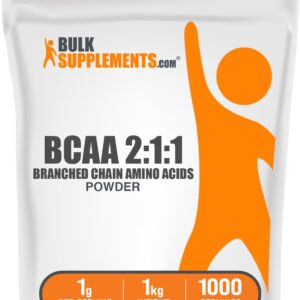 BulkSupplements.com BCAAs 1 g Powder – 1 g