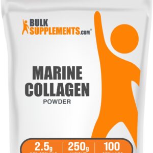 BulkSupplements.com Hydrolyzed collagen peptides 2.5 g Powder – 2.5 g