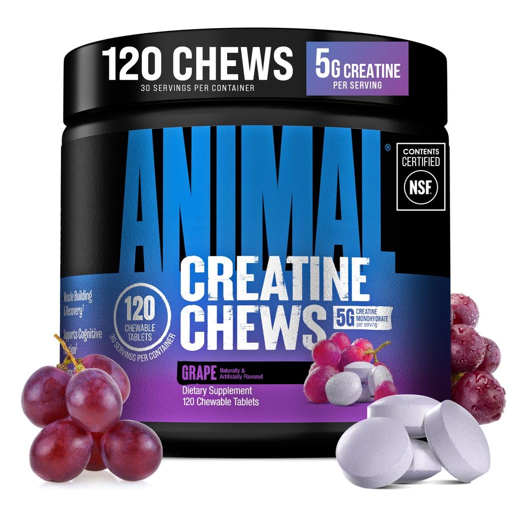 Animal Creatine monohydrate – 120 count