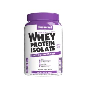 Bluebonnet Whey Protein Powder – 17.6 Oz