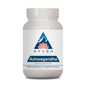 Ayush Herbs Ashwagandha 500 mg Capsule – 60 servings