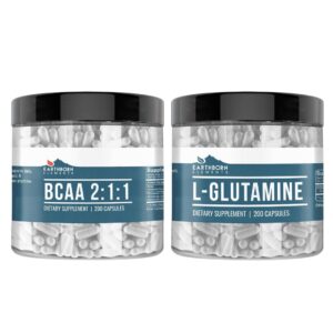 Earthborn Elements L L-Glutamine Capsule – 200 capsules