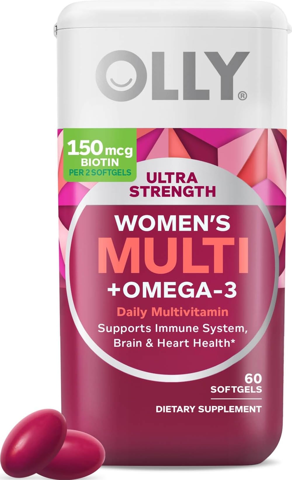 OLLY Multivitamins Softgel – 60 count