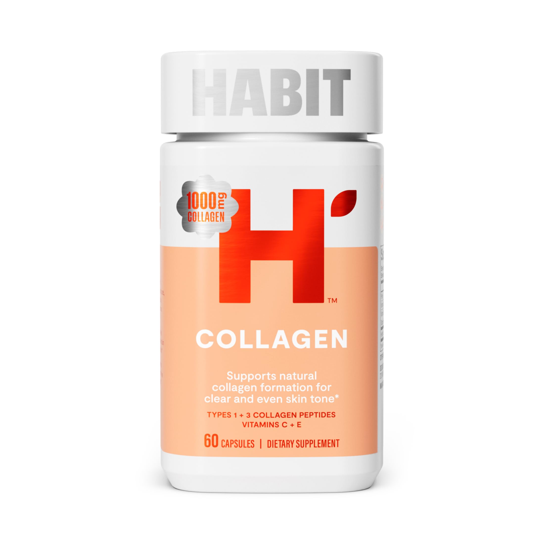 Habit Hydrolyzed collagen peptides 2000 mg Capsule – 60 capsules