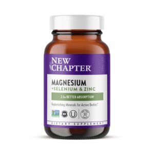 New Chapter Magnesium glycinate/bisglycinate Tablet – 30 tablets