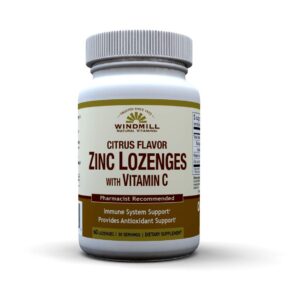 Windmill Health Natural Vitamins Zinc Lozenge – 30 servings